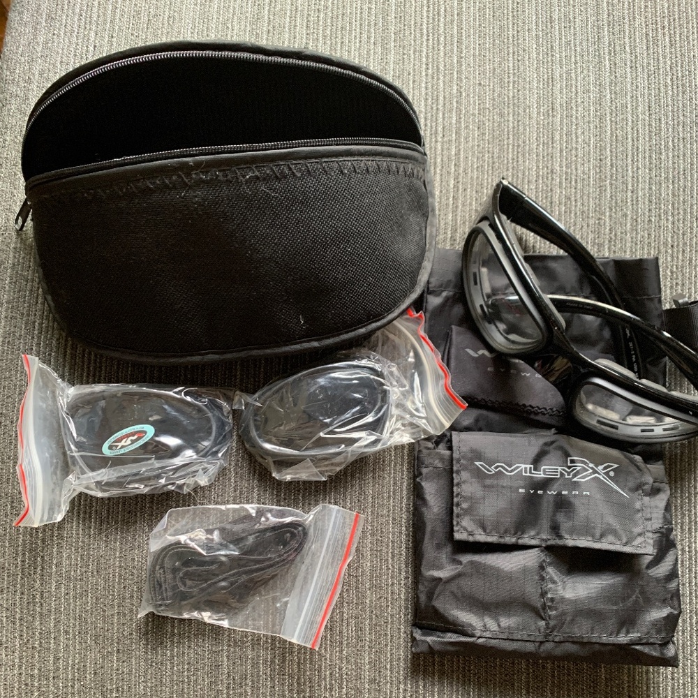 Wiley X Ballistic Tactical Sunglasses / Eyeglasses